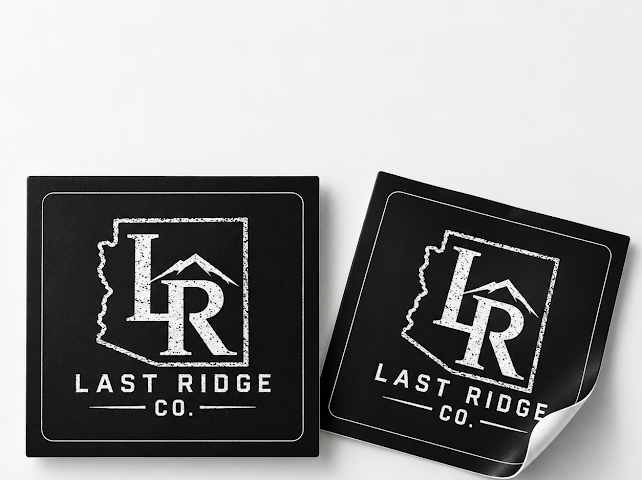 Last Ridge Co. Logo Sticker